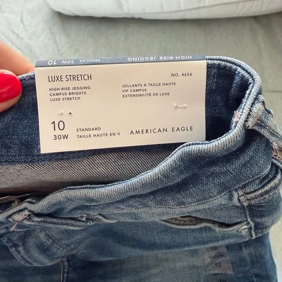 NWT American Eagles High Waisted Skinny - Picture 4 of 5